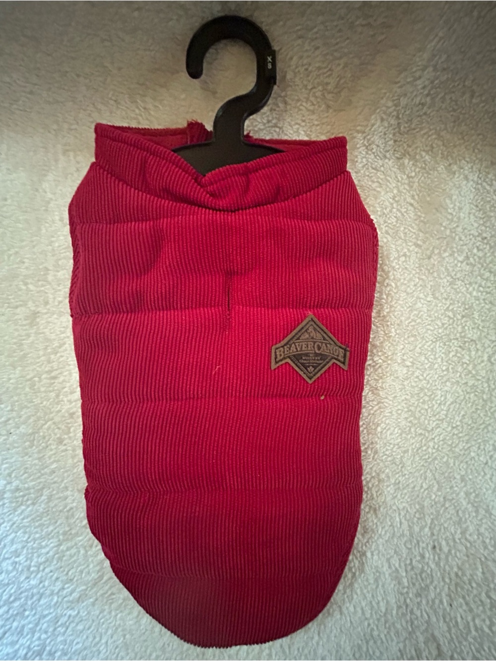 XS Beaver Canoe Dog Coat